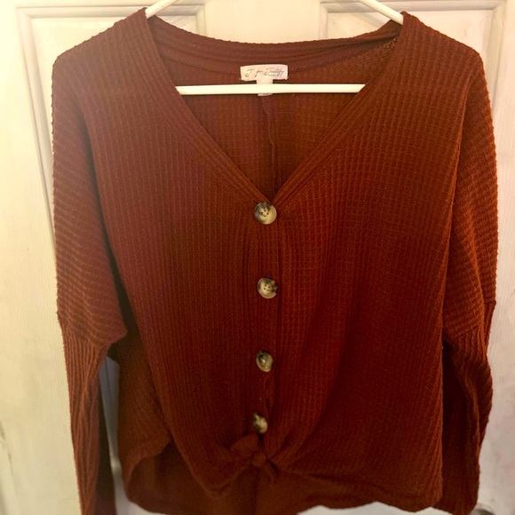 J for Justify Brick Button-Down Shirt - Picture 1 of 2